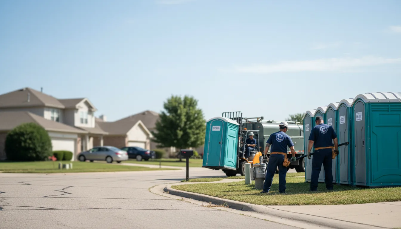 Porta Potty Rental in Ivanhoe, CA near me